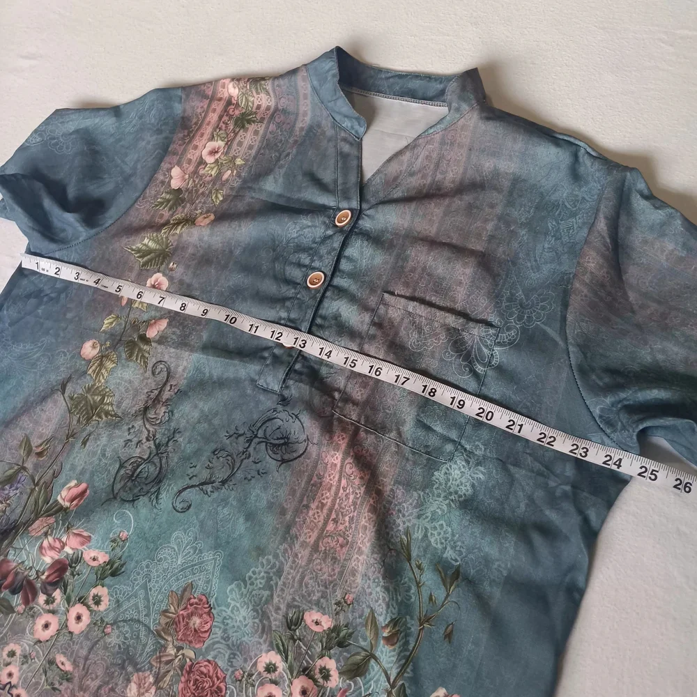 Matching Shirt Set- Women Sz M Men Sz XXL Floral Print